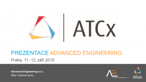 ATCx 2019 Praha - prezentace Advanced Engineering