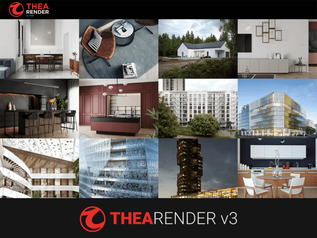 Thea Render V3 for Rhino & SketchUp | Advanced Engineering