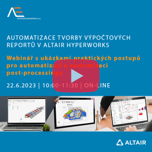Webinář Altair HyperView Automation