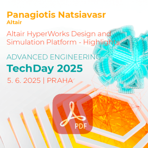 AE TechDay 2025 – Altair HyperWorks Design and Simulation Platform - Highlights Panagiotis Natsiavas, Altair