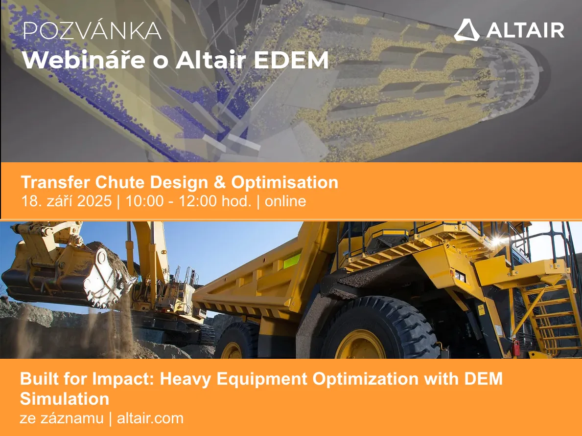 Altair EDEM – webináře 2025
