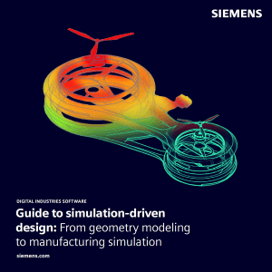 Guide to simulation-driven design- From geometry modeling to manufacturing simulation - E-book